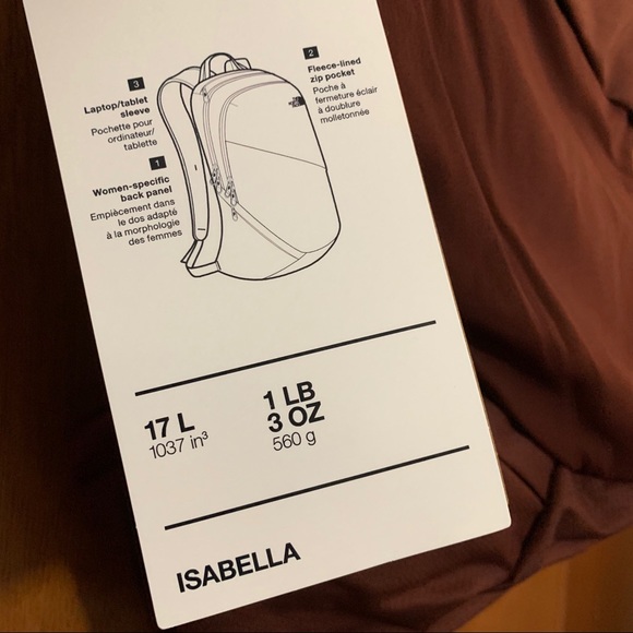 NWT The North Face Women’s Isabella Backpack - Picture 13 of 13